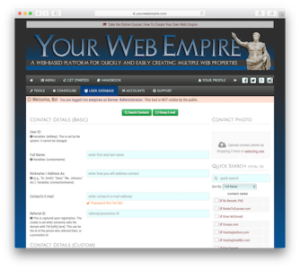 design your own website